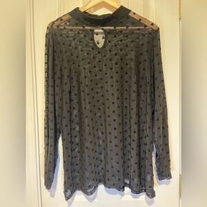 Lane Bryant Mesh Top